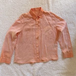 120% Lino Men’s Linen Long Sleeve Shirt